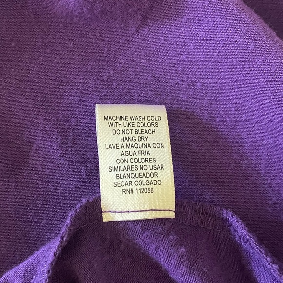 Zenana Purple Long Sleeve Dress - Picture 6 of 8